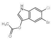 N-乙酰基-5-溴-6-溴-3-羥基吲哚