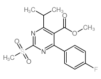4-(4-氟苯基)-6-異丙基-2-（甲基磺?；┼奏?5-羧酸甲酯