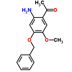 1-(2-氨基-4-芐氧基-5-甲氧基苯基)乙酮