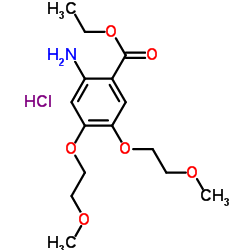 2-氨基-4,5-雙(2-甲氧基乙氧基)苯甲酸乙酯鹽酸鹽
