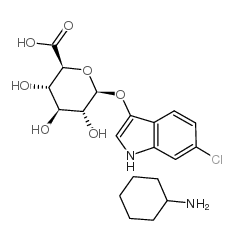 5-溴-6-氯-3-吲哚-beta-D-葡萄糖醛酸苷環(huán)己胺鹽