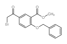 5-(2-溴乙?；?-2-芐氧基苯甲酸甲酯	