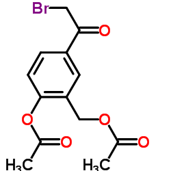 2-乙酰氧基-5-(2-溴乙?；?芐基乙酸酯	